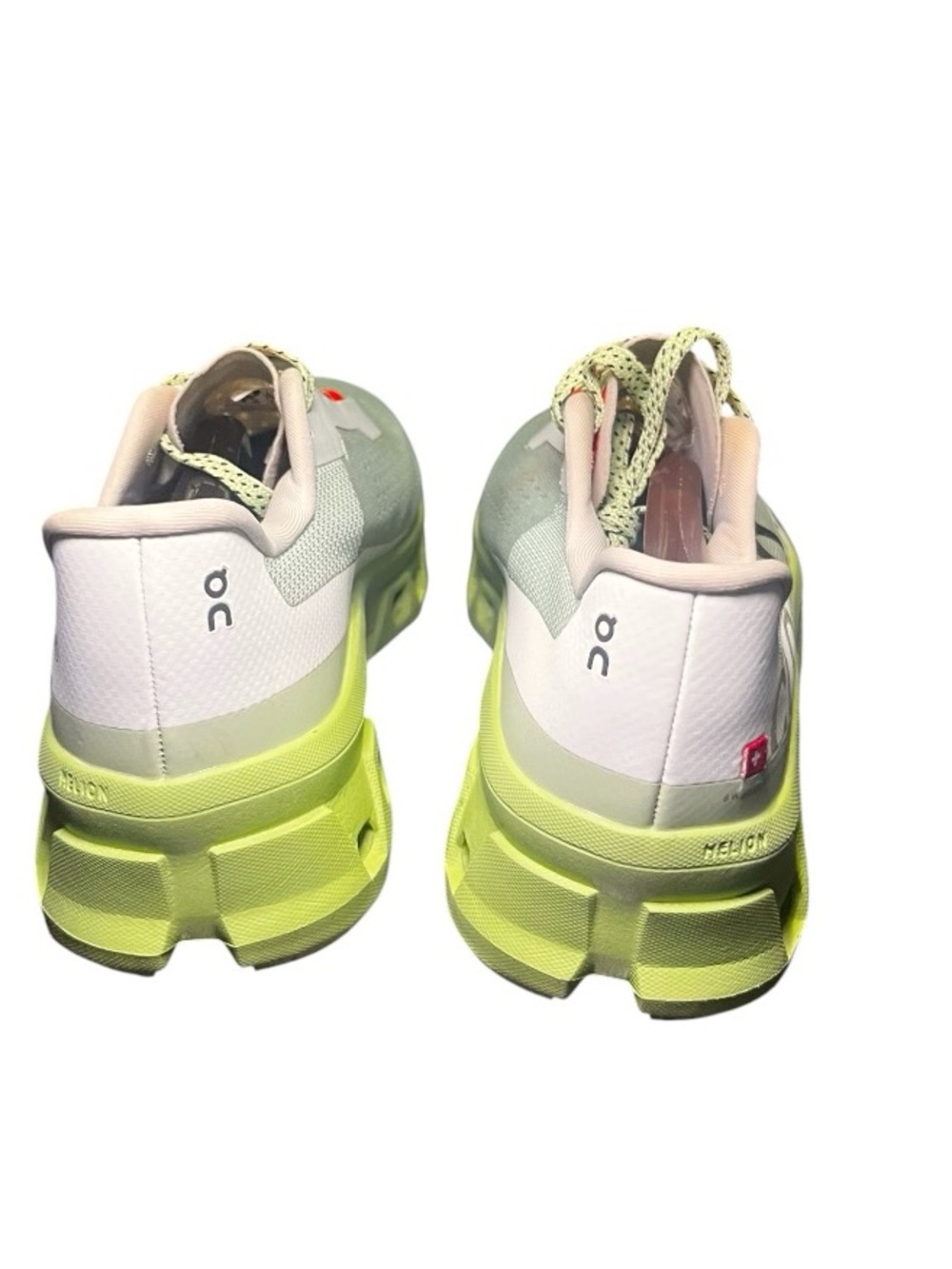 EUC On Cloudmonster Swiss Engineering Women's Size 8 Running Shoes Gray - Picture 8 of 10